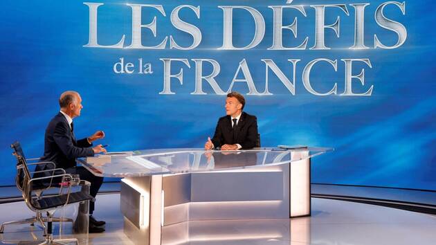 Macron face aux défis : Référendums, ArcelorMittal, retraites, Ukraine… Ce qu’il faut retenir de son intervention sur TF1