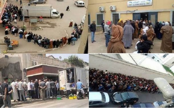 À cause de l'accaparement des richesses du pays par le Front Polisario, des Algériens sont tués chaque jour dans la guerre des files d'attente