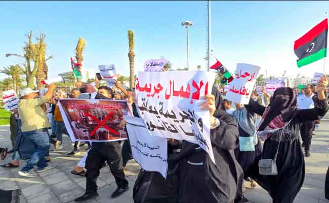 Libye : Nouvelle vague de manifestations populaires contre le gouvernement Dbeibah