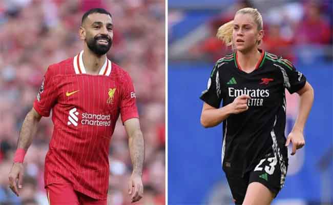Mohamed Salah et Alessia Russo sacrés Footballeurs de l'année 2025 par la FWA