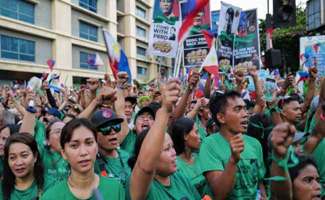 Rodrigo Duterte, détenu à La Haye, pourrait être élu maire de Davao lors des élections municipales