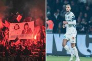 Des supporters du PSG brûlent un maillot de l’OM et insultent le clan Rabiot