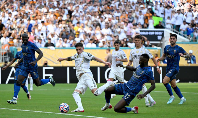 Coupe du Monde des Clubs : Le Real Madrid débute par un nul face à Al-Hilal sous la chaleur de Miami