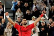 Roland-Garros : Djokovic renverse Zverev et défie Sinner en demi-finale
