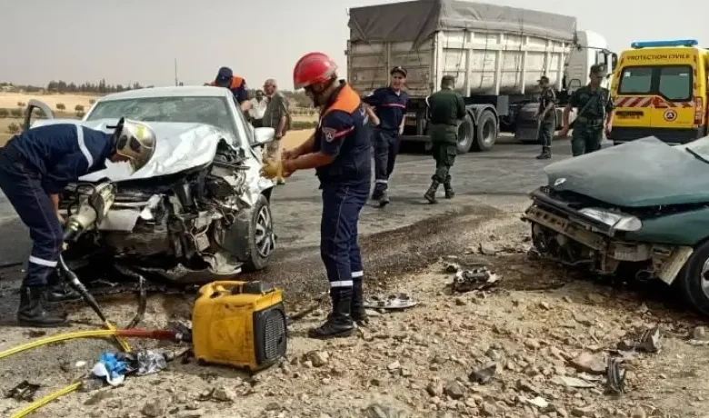 Bilan hebdomadaire de la Protection civile : 37 morts dans des accidents de la circulation, 19 noyades et 284 incendies éteints