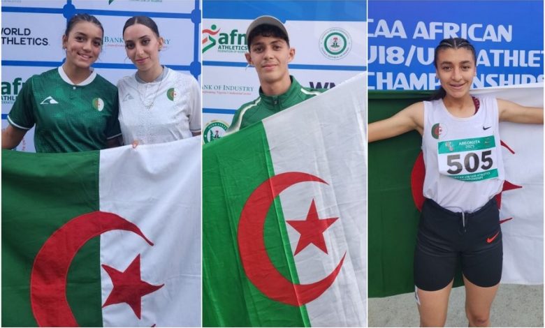 Championnat d’Afrique juniors 2025 : L’Algérie termine avec 21 médailles dont 5 en or