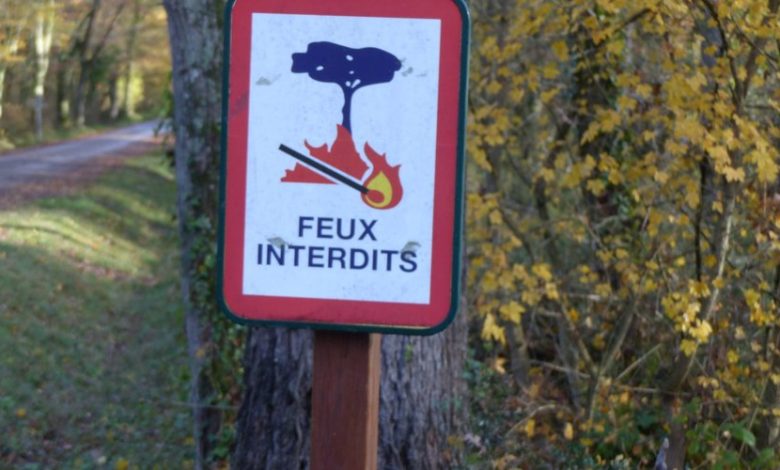 Le ministère de l’Intérieur exhorte les citoyens à signaler les feux de forêt et à respecter les consignes de prévention