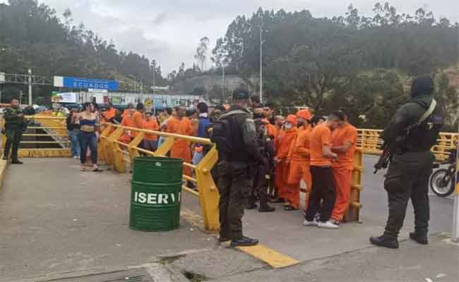 L’Équateur jette ses détenus colombiens à la frontière : une expulsion massive, brutale, et sans honneur