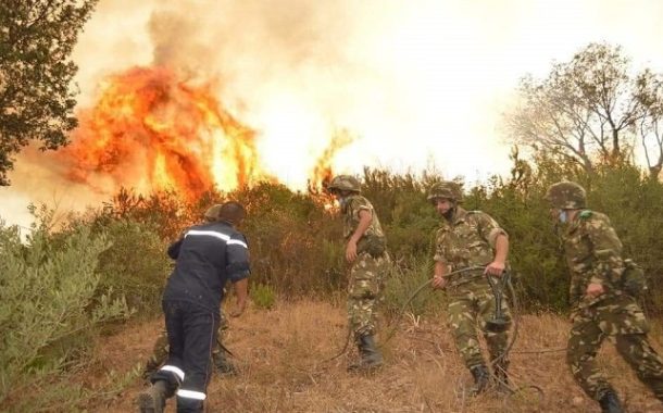 Le général Chengriha inaugure la saison des incendies avec une odeur rappelant celle de la décennie noire