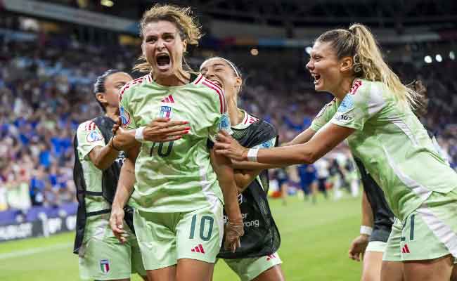 Euro 2025 : L’Italie file en demi-finales grâce à un but décisif de Girelli en toute fin de match