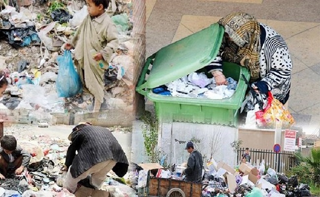 La récolte en Algérie est dévorée par les généraux et leurs chiens, tandis que le peuple se nourrit des ordures