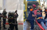 Manœuvre simulée de la Protection civile à l’usine AGCB SIM à Tafraoui