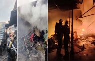 Incendie au marché des escaliers derrière la coupole : intervention rapide des pompiers