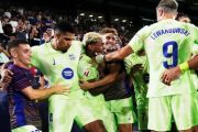 Levante –– FC Barcelone (2-3) : Un contre son camp offre la victoire aux Catalans dans les dernières minutes