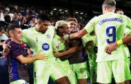 Levante –– FC Barcelone (2-3) : Un contre son camp offre la victoire aux Catalans dans les dernières minutes