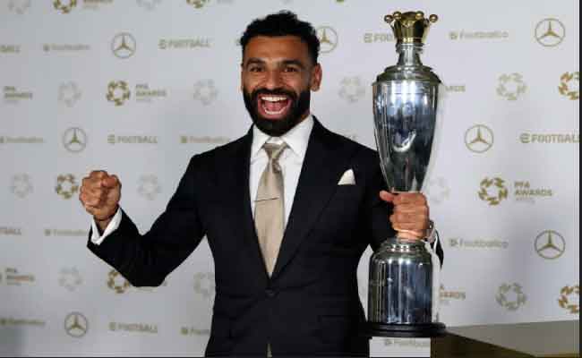 Mohamed Salah : premier joueur à remporter trois fois le prix PFA