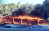 Incendie d’un autobus de l’ETUSA à Alger : le feu maîtrisé sans victimes