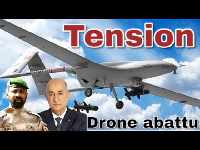 Drone détruit au Sahel : le Mali accuse l’Algérie d’ingérence et saisit la CIJ