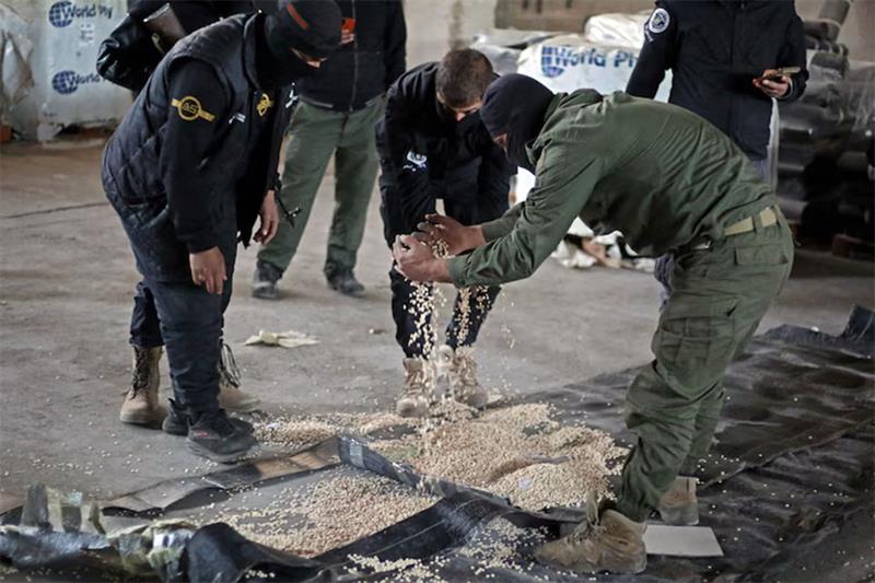 Liban : saisie record de 64 millions de pilules de captagon dans la Békaa
