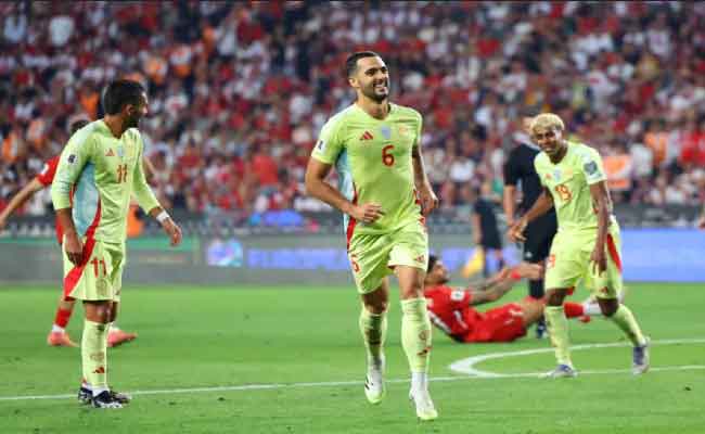 Éliminatoires Coupe du Monde 2026 : l’Espagne écrase la Turquie 6-0 grâce à un triplé de Merino