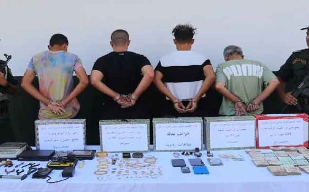 Démantèlement d'une bande de voleurs de domiciles à Alger-Plage par la Gendarmerie nationale