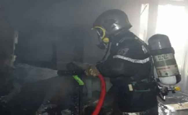 Incendie dans un entrepôt à Ouled Chebel : une personne blessée