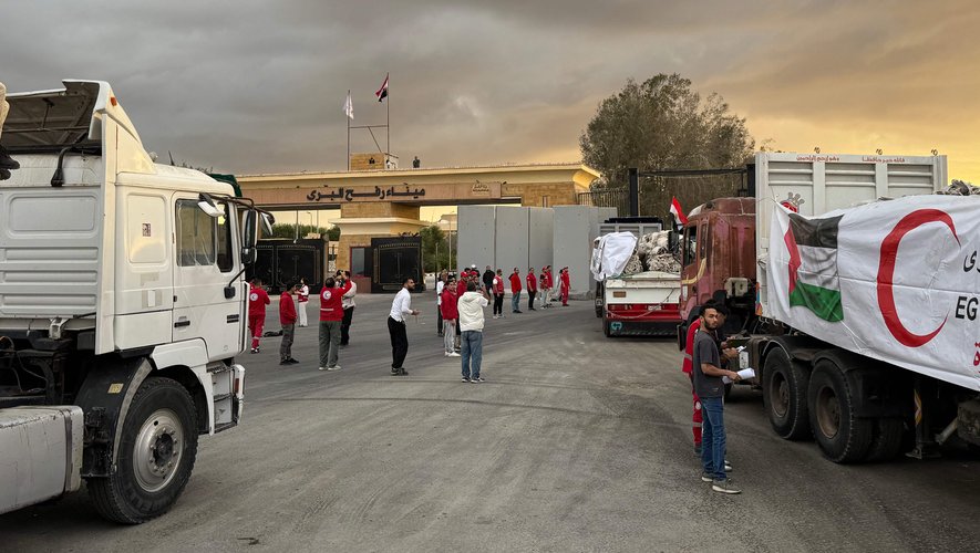 Rafah rouvre ses portes : 600 camions d’aide humanitaire acheminés vers Gaza