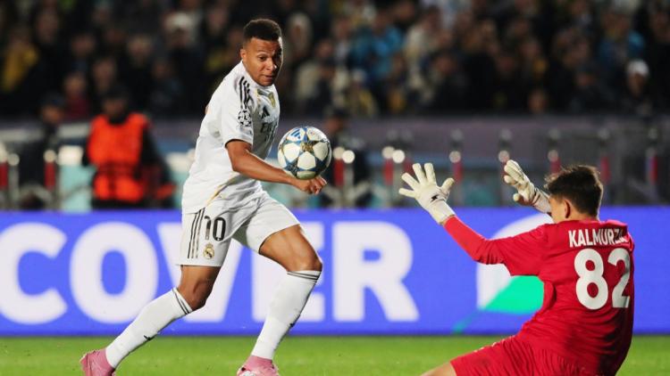 Triplé de Mbappé et démonstration du Real Madrid : le Kairat balayé 5-0 en Ligue des champions