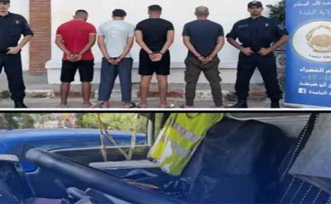 Arrestation de 4 individus à Ouled Yaïch pour conduite dangereuse