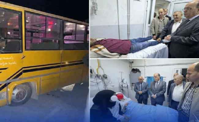 9 enfants blessés dans un accident de bus scolaire à Béjaïa