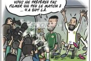 Luca Zidane sous le maillot vert : une caricature française qui ridiculise l’Algérie