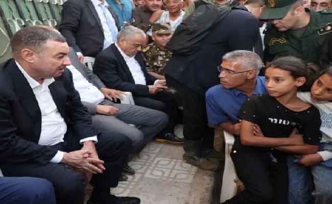 Le ministre Saïd Sayoud à Sidi Aïssa pour présenter ses condoléances et évaluer les dégâts des inondations
