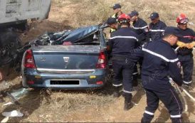 Bilan hebdomadaire de la Protection civile : 45 morts et 1 558 blessés dans 1 305 accidents de la route