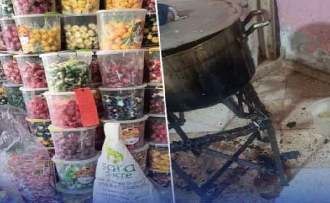El Khroub : 2,3 tonnes de bonbons saisis et voués à la destruction pour insanubrité et tromperie