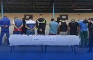 Blida : Opération policière à Meftha – 9 arrestations pour bandes de quartiers, saisie d’armes blanches, drogues et argent