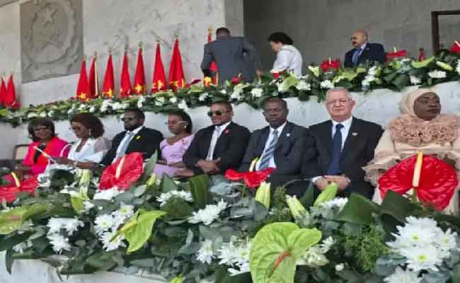 Participation d’Azouz Nasri aux célébrations du 50e anniversaire de l’indépendance de l’Angola