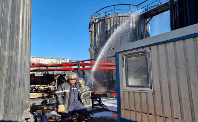 El Oued : Explosion et incendie dans une usine de bitume à Hassi Khalifa : 1 mort et 1 blessé en état de choc