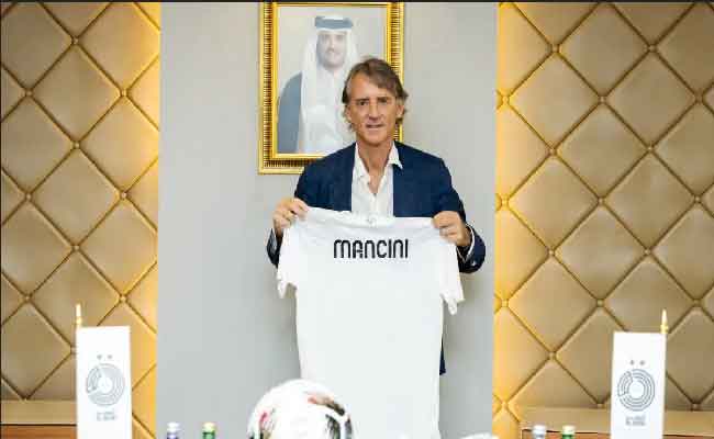 Roberto Mancini débarque au Qatar : nouveau coach d'Al-Sadd !