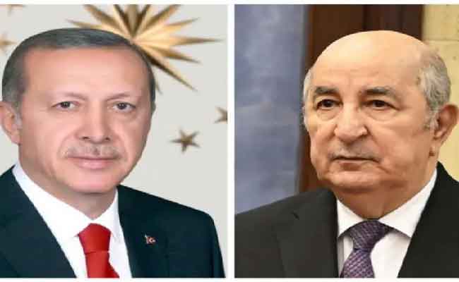Tebboune adresse ses condoléances à Erdogan suite au crash d’un avion militaire turc