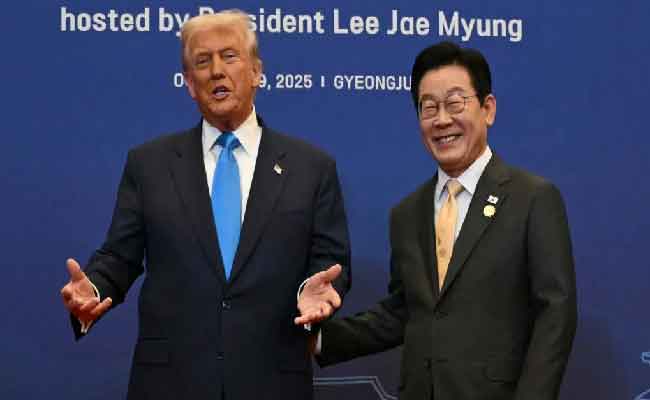 Trump rackette Séoul : la Corée du Sud paie 350 milliards pour l’amitié américaine