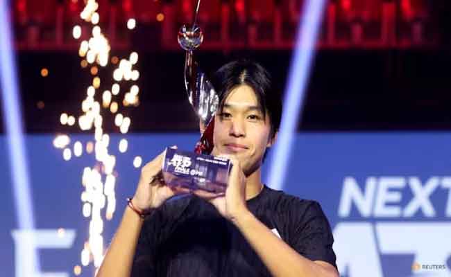 Tennis : l'Américain  Learner Tien écrase le Belge Blockx et remporte les Next Gen ATP Finals 2025