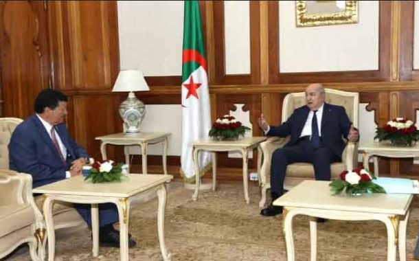Abdelmadjid Tebboune reçoit le professeur Elias Zerhouni à Alger