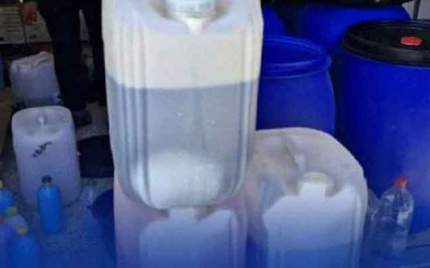 Saisie de plus de 5 000 litres de produits de nettoyage d’origine inconnue à Aïn Defla