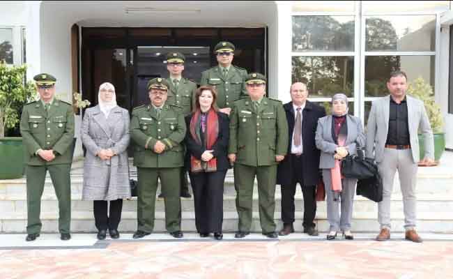 Meriem Cherfi visite le service cybercriminalité de la Gendarmerie nationale en vue du lancement de la cellule de veille de l’ONPPE