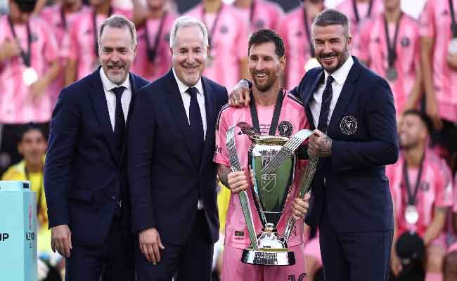 Messi propulse l’Inter Miami de Beckham vers son premier titre MLS