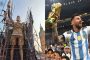 L’Inde dévoile une statue monumentale de 21 mètres dédiée à Messi, érigée en un temps record avant sa tournée historique
