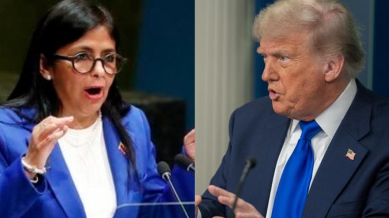 La présidente par intérim du Venezuela affirme en avoir « assez » des ordres américains