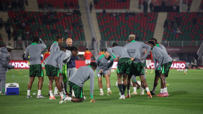 Tension dans le camp des Super Eagles : Boycott des entraînements avant le quart de finale contre l&rsquo;Algérie à la CAN 2025