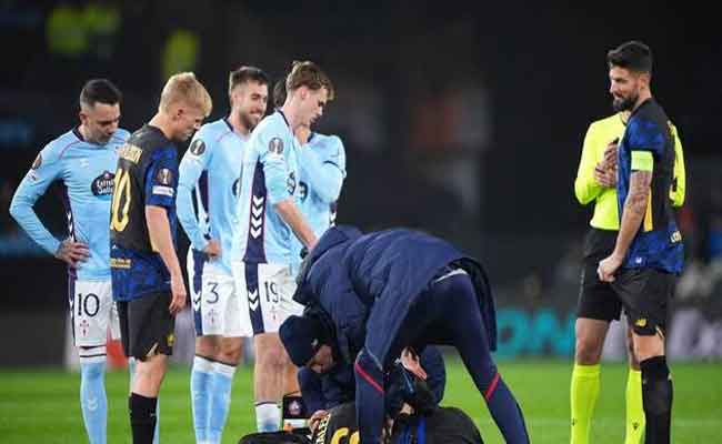 Ligue Europa : Coup dur pour le LOSC et l’Algérie – Bentaleb blessé dès la 9e minute face au Celta Vigo