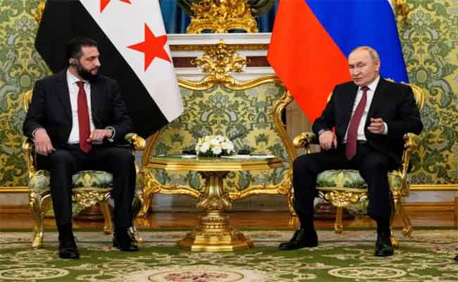 Retour précipité d’al-Charaa au Kremlin : que cache la course pour sauver les bases russes ?